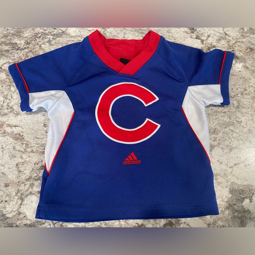 Adidas Kids Blue and Red Jersey